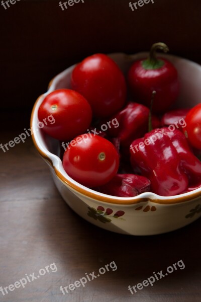 Kitchen Tomato Food Vegetarian Vegetable