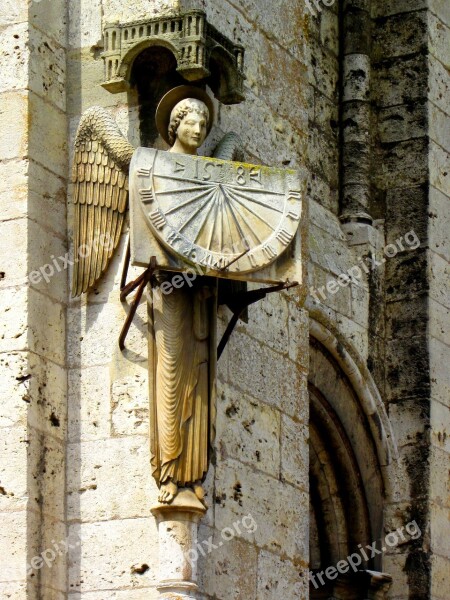 Chartres Cathedral Sundial Medieval Gothic Architecture