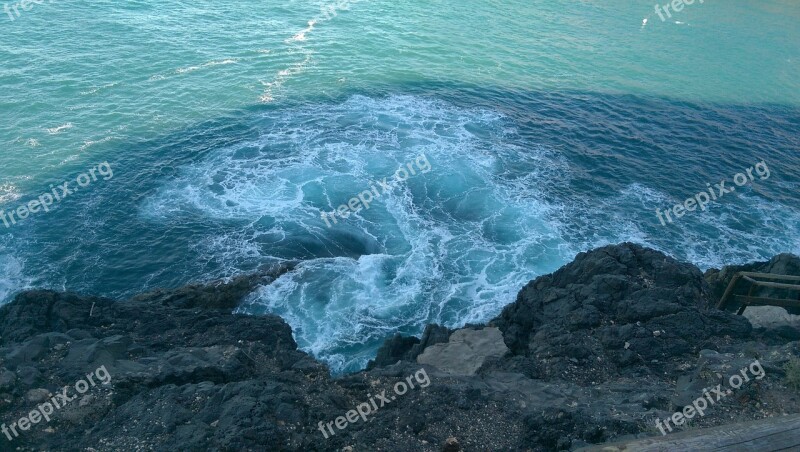 Sea Cliff Water Rock Coast