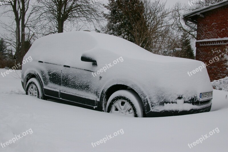 Snow Snowed In Winter Snowy Wintry