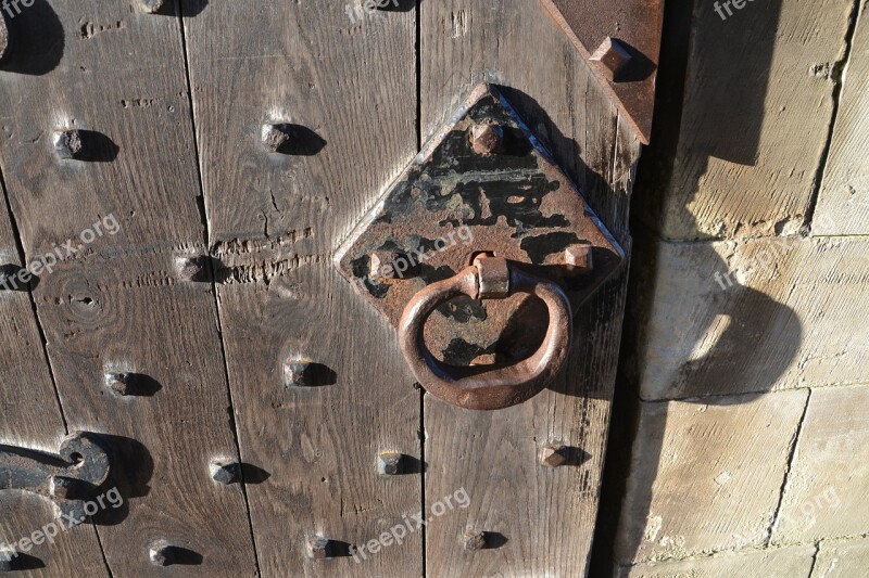 Oak Door Knob Handle Latch Oak