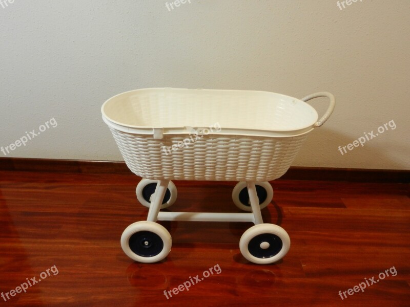 Doll Carriage Toy Moses Free Photos