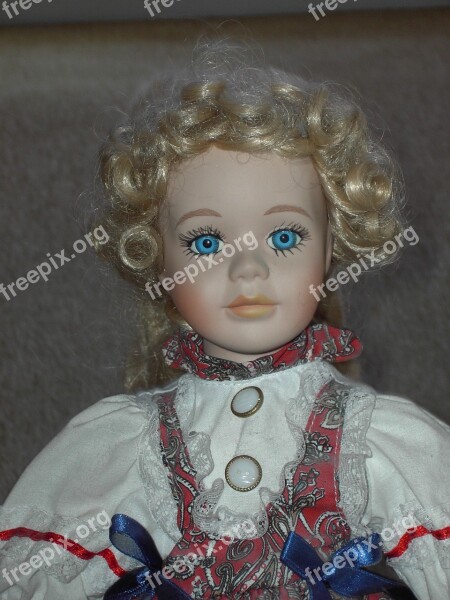 Doll Toys Children Girl Face