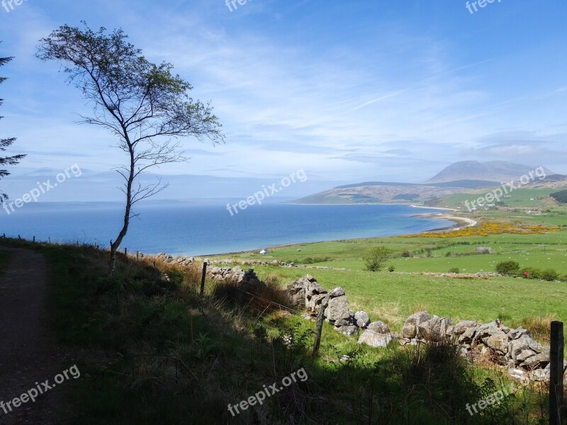 Isle Of Arran Sea View Coast Arran