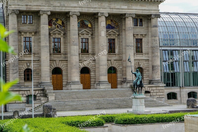 Munich State Parliament Bavaria Classical Modern