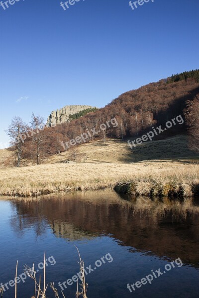 Mountain Lake Nature Landscape Mountain Lake