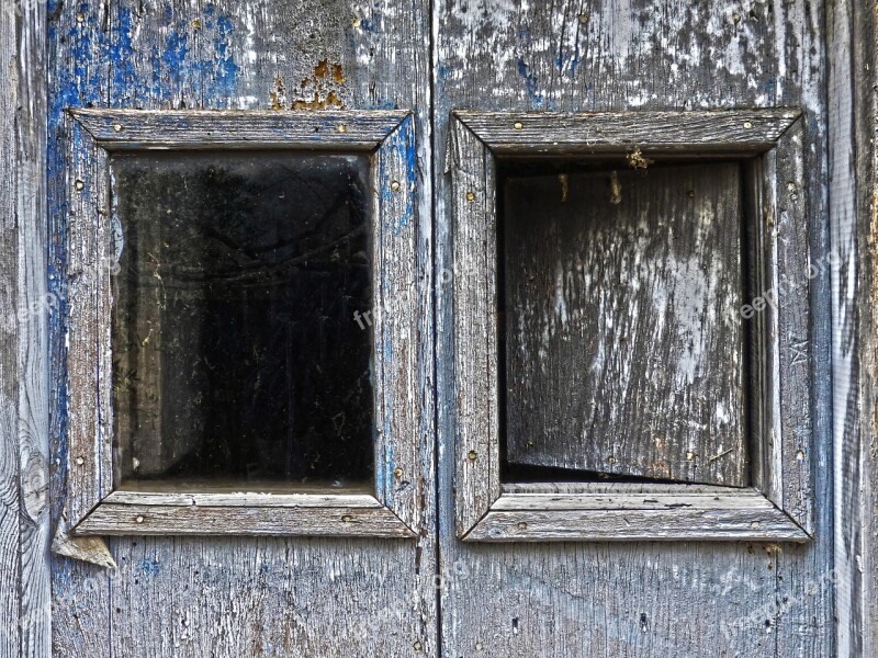 Window Chipped Little Window Old Free Photos