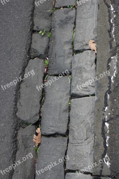 Pavement Stone Floor Road Street