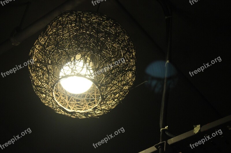 Light Ceiling Lamp Interior Modern