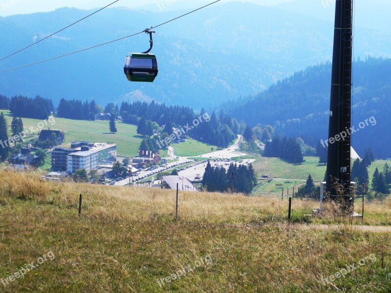 Black Forest Feldberg Cable Car Free Photos