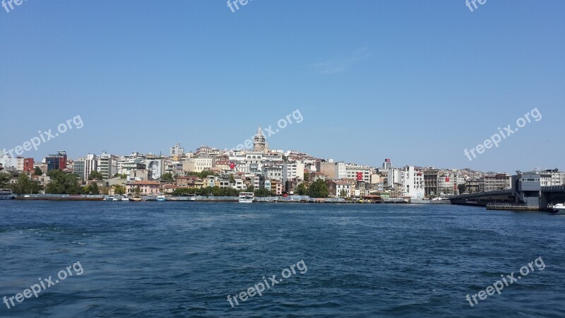 Galata Tower Istanbul Eminönü Free Photos