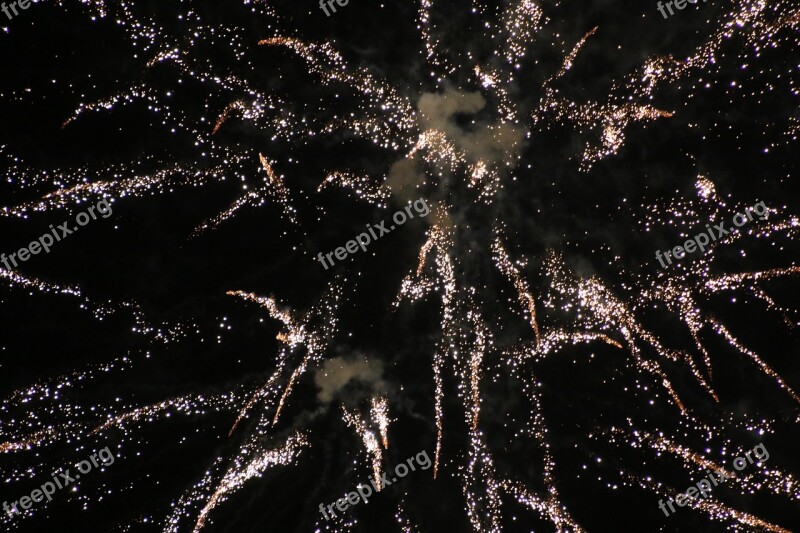 New Year Fireworks Denmark Celebration Celebrations