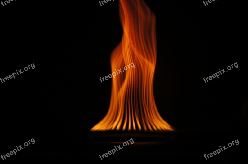 Flame Fire Hot Burning Heat