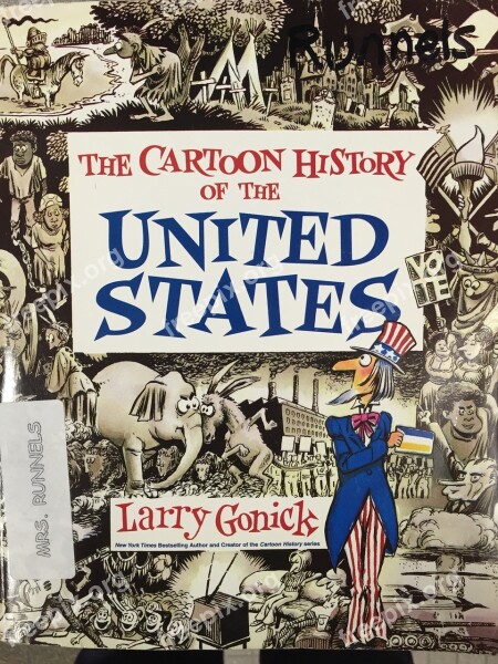 Graphic Novel American History Non-fiction Book Cover