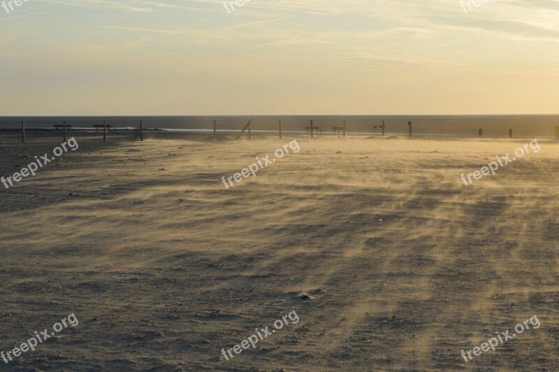 Beach Sand Sun Sand Beach Wind