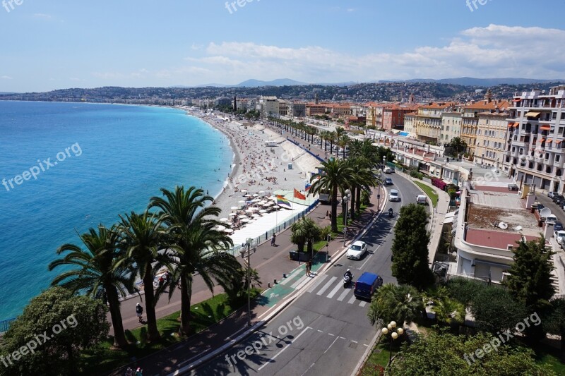 Nice France Sea Mediterranean French