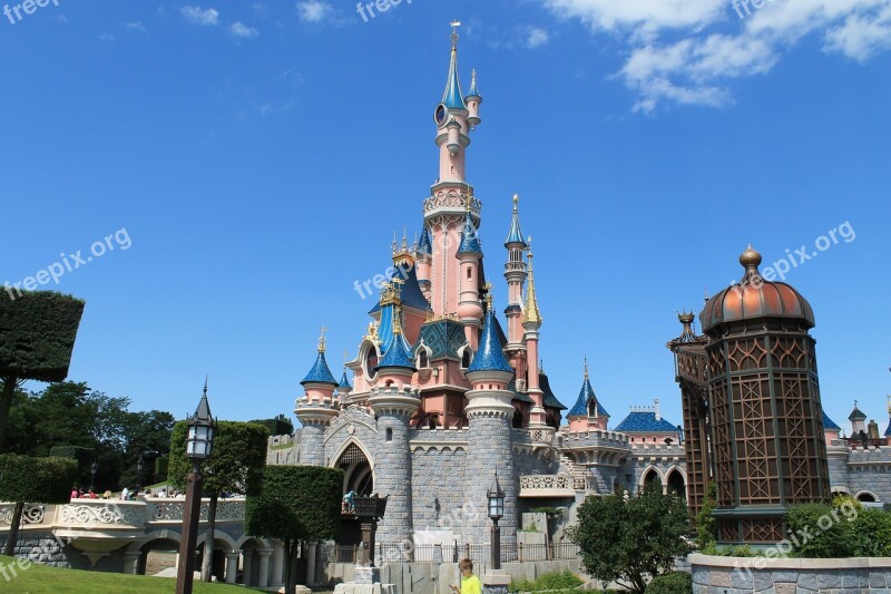 Castle Disneyland Paris Tinkerbell Roof