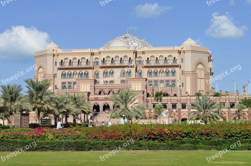 Emirates Palace Hotel Abu Dhabi Luxury Uae Architecture