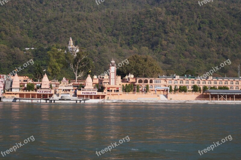 Temple Rishikesh India Hindu Holy