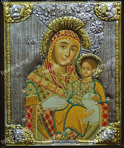 Israel Jerusalem Icon Virgin Religion