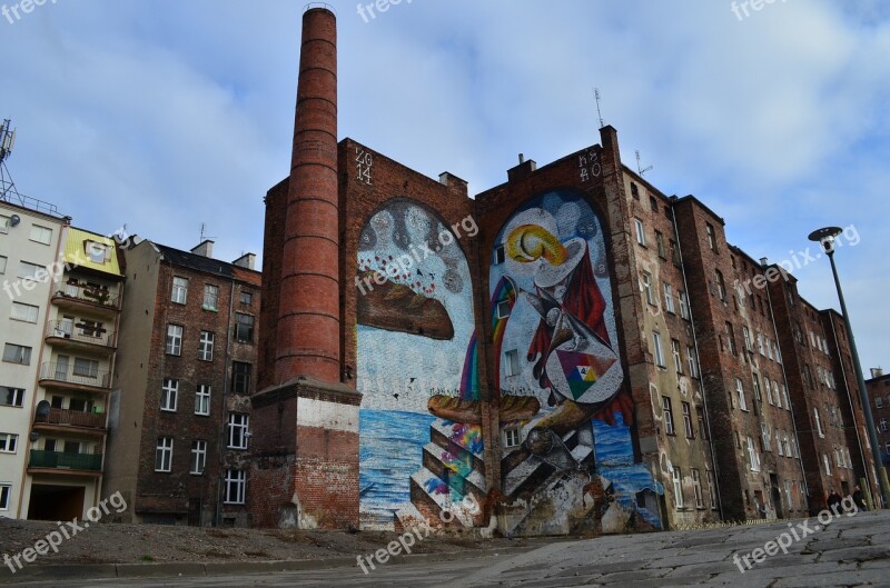 Street Art Old-city Poland Wrocław Mural