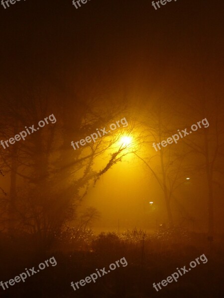 Fog Night Light Lamps Gloomy