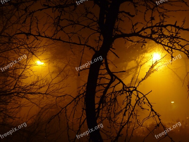 Fog Night Light Lamps Gloomy