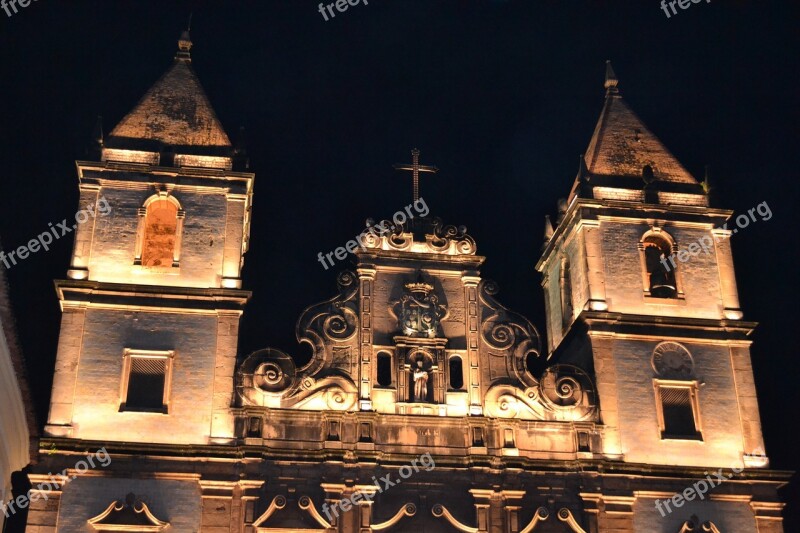 Church Brazil Salvador Bahia Free Photos