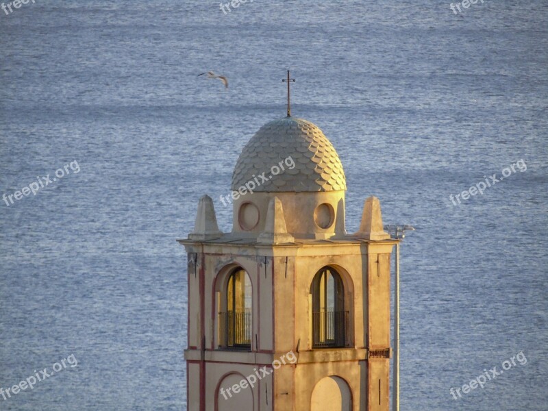 Sea Church Dome Campanile Architecture