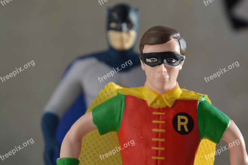 Robin Batman Superheroes Comic Toys