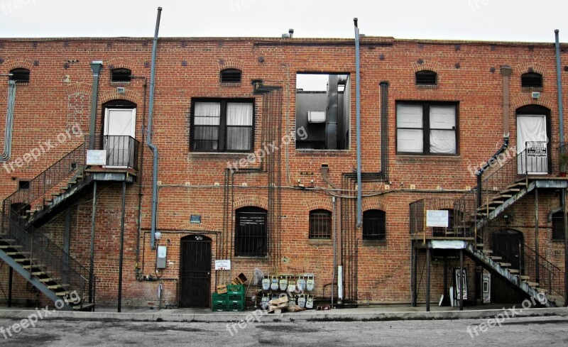 Building Bricks Windows Architecture House