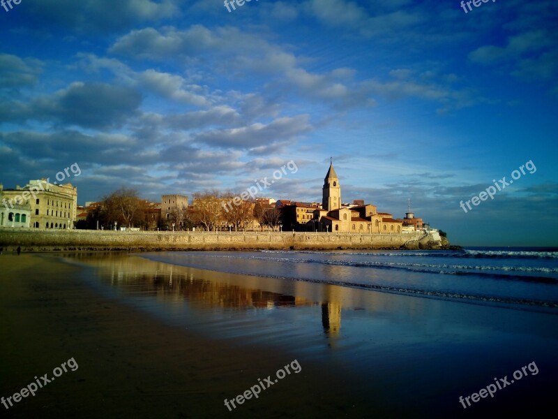 Gijón Asturias Spain Iglesia San Pedro San Pedro