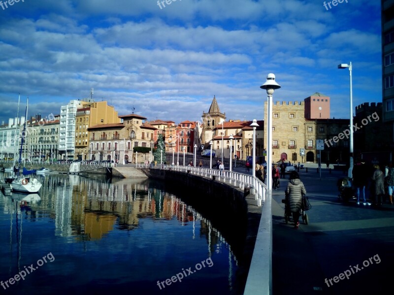 Gijón Asturias Spain Beach Costa