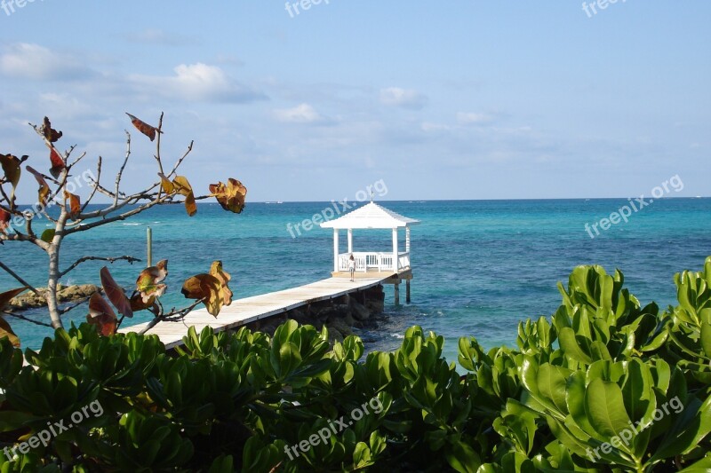 Nassau Bahamas Sand Port View Caribbean