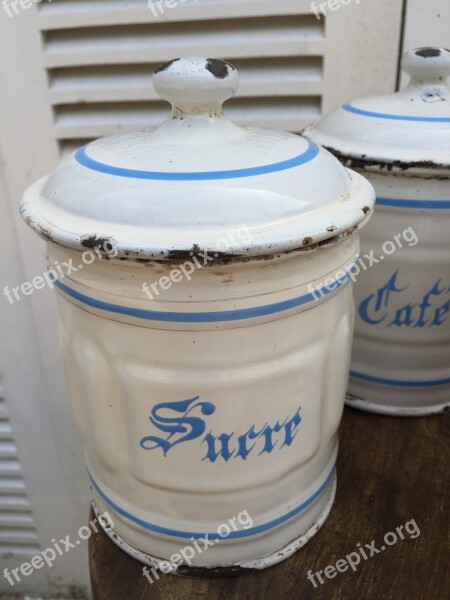 Sugar Enamel Rustic French Free Photos