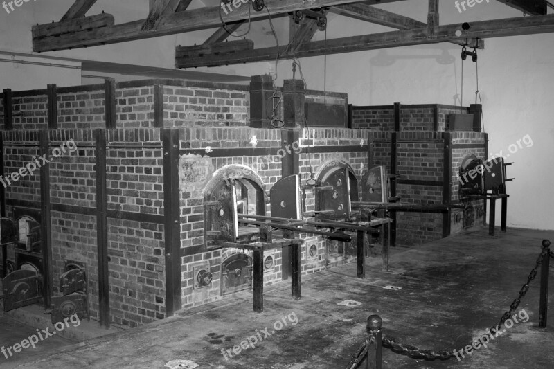 Konzentrationslager Dachau Kz Crematorium Oven