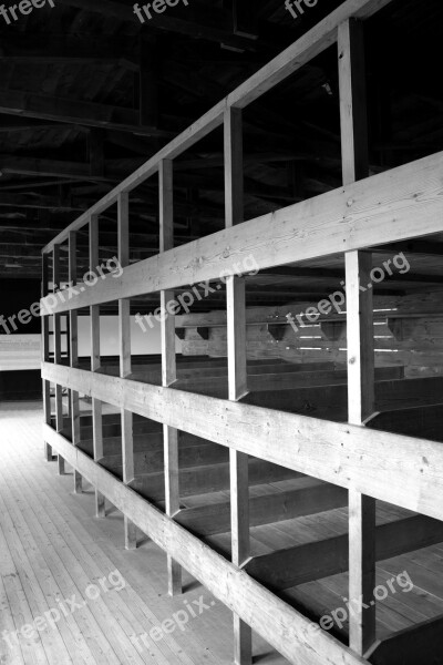 Konzentrationslager Dachau Barracks Dormitory Hitlerregiem