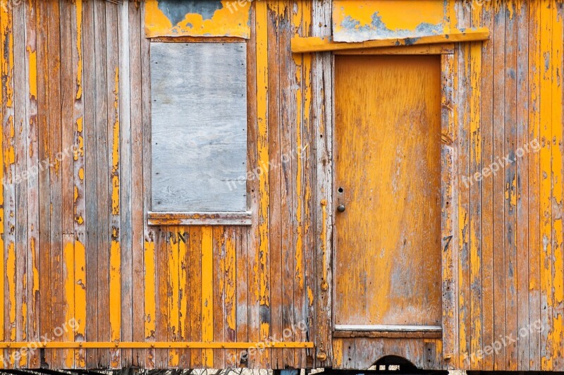 Train Antique Cars Wooden Yellow