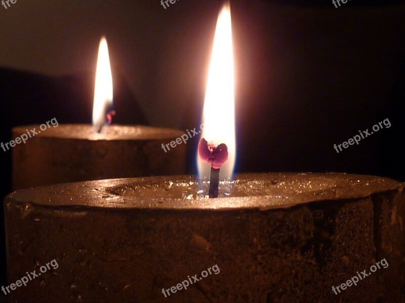 Candle Candlelight Light Wick Wax