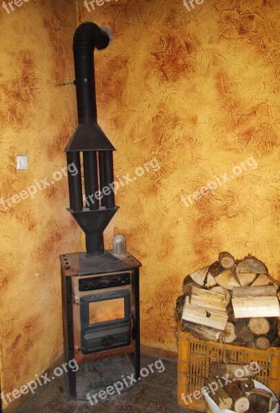 Old Stove Iron Stove Wood Heating Free Photos