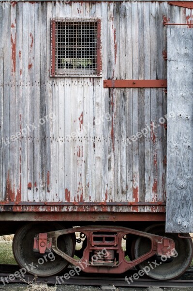 Train Train Car Railroad Transport Car