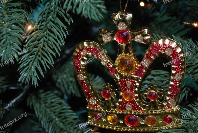 Christmas Ornament Christmas Season Crown Decoration Holiday