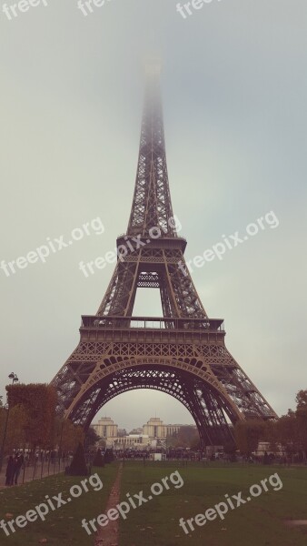 Paris France Tower Europe Eiffel Tower