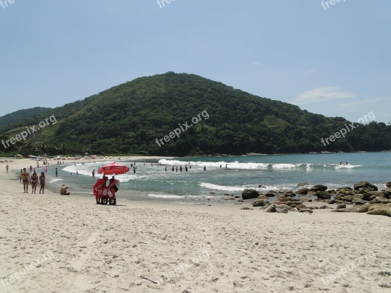 Beach Brazil Nature Mar Sol