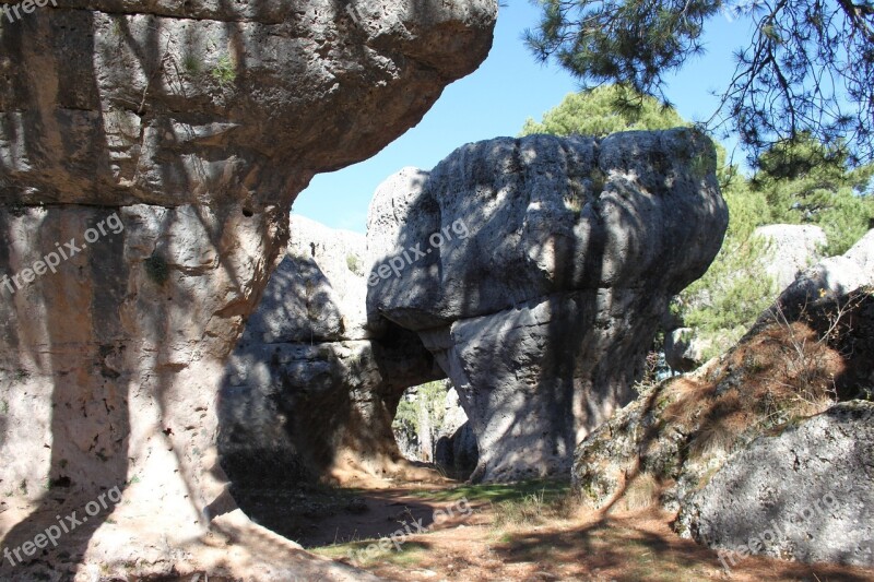 Enchanted City Landscape Nature Rock Basin