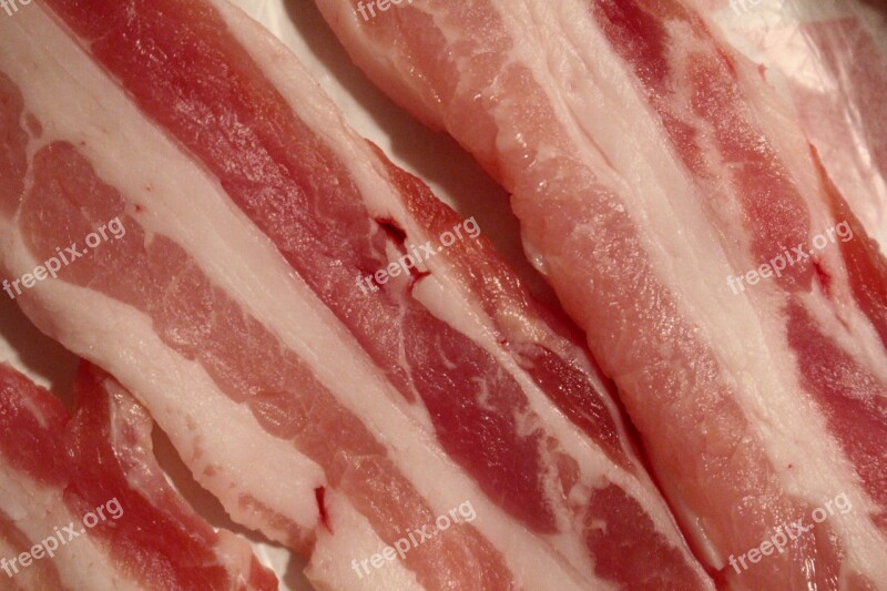 Bacon Sliced Free Photos