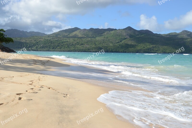 Dominican Republic Beach Vacation Beach Water Summer