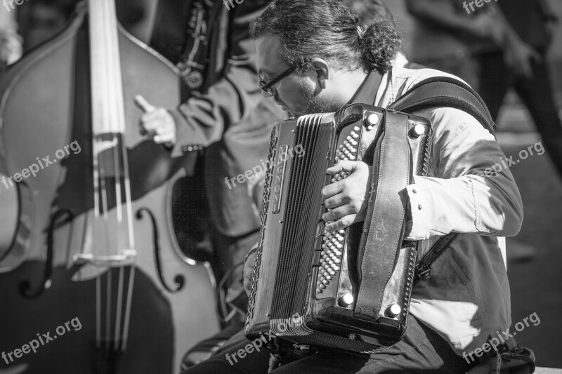 Piazza Navona Rome Music Italy Street