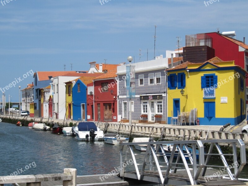 Avairo Portugal Fishermen Houses Fishermen's Cabins Port