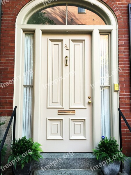 Entrance Door Input Doors House Entrance White